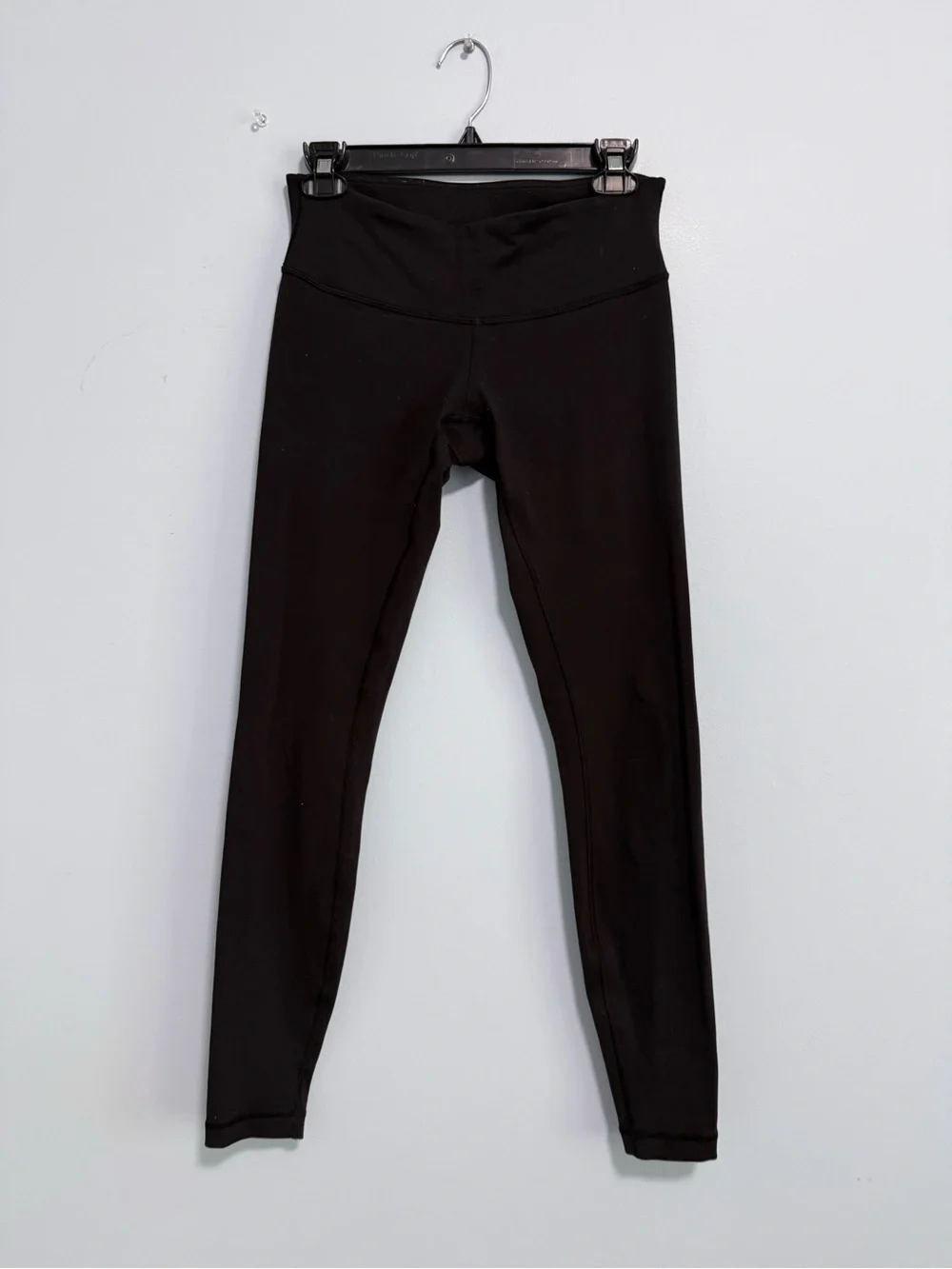 Lululemon Wunder Under Black Leggings Size 6 Mid Rise 28” Inseam